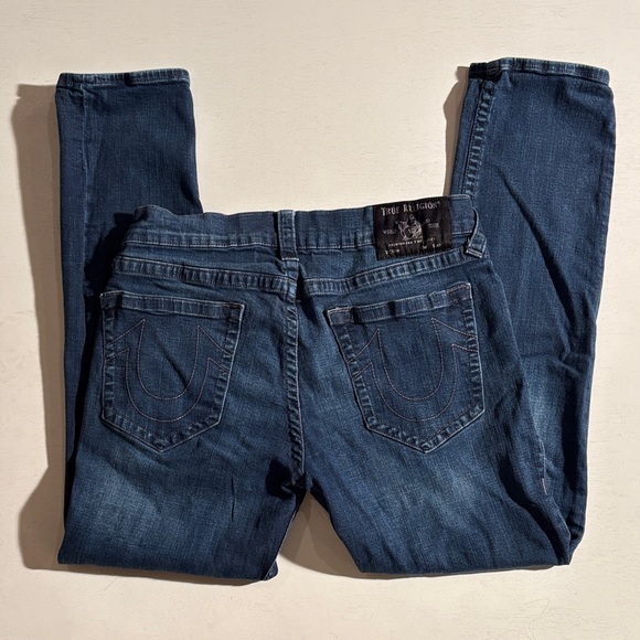 True Religion Blue Denim Jeans - Picture 6 of 8